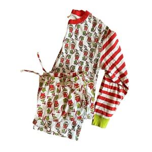 Hanna Andersson Grinch Men’s Christmas Pajama Set | size large